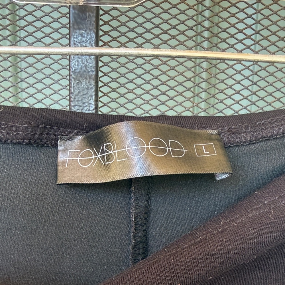 NWOT Foxblood Pencil Skort with Side Slit - Picture 2 of 6